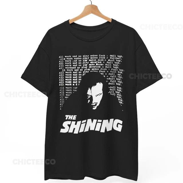 The Shining 'Here's Johnny' Redrum Horror T-Shirt – Stanley Kubrick Unisex Tee (Size XL)