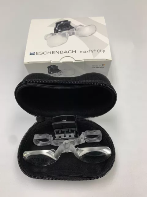 Eschenbach MaxTV Max TV Clip On Magnifying Glasses
