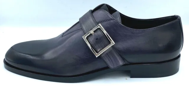 scarpe classiche uomo cesare paciotti  S54906TP tamponato nero nuovo sconto 60%