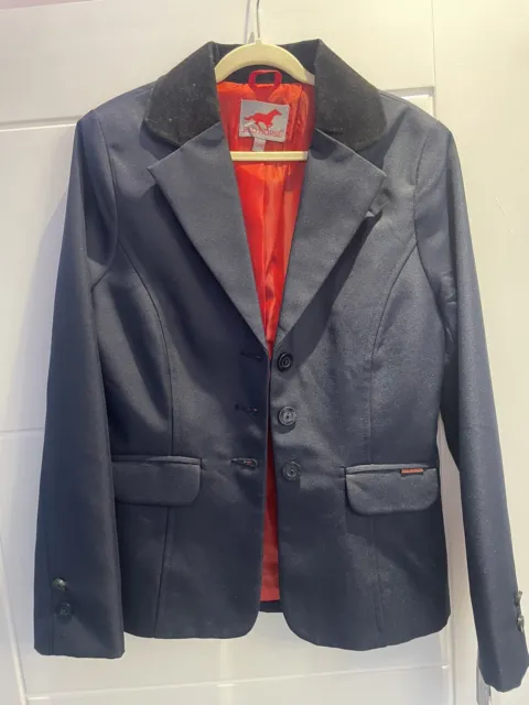 RED HORSE SHOW Navy JACKET Size 12