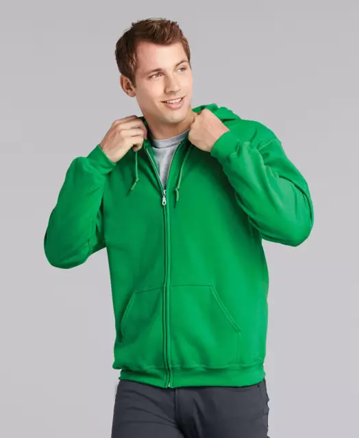 Gildan Heavy Blend Adult Full Zip Hooded Sweatshirt G18600