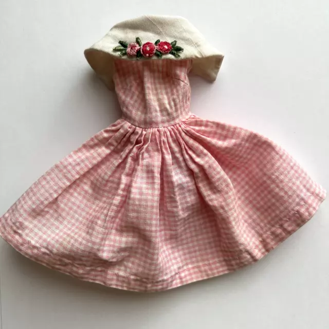 Vintage 1965 Mattel #1626 DANCING DOLL Barbie Doll Pink Dress Tagged, READ,