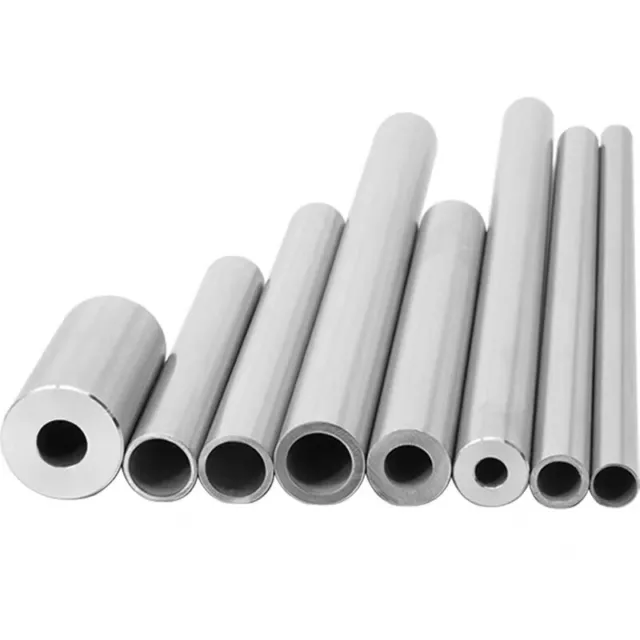 304 Stainless Steel Tube 12" Long Polished OD26-35mm Seamless Pipe Wall 1mm
