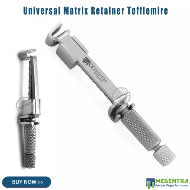 Dental Tofflemire Type Universal Band Orthodontic Retainer Matrix Holder Tools
