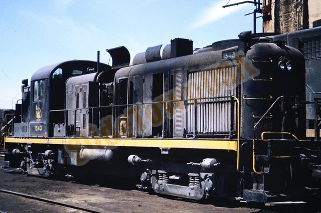 Vintage 1971 Zugrutsche 1543 Central New Jersey Eisenbahnmotor X3L012
