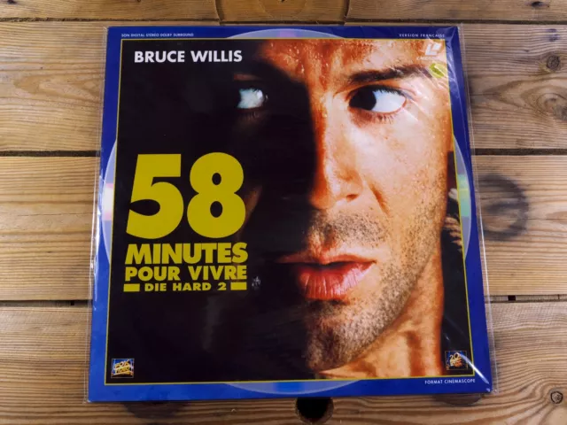58 Minutes Pour Vivre Ws Vf Pal Laserdisc Ld Bruce Willis Reny Harlin