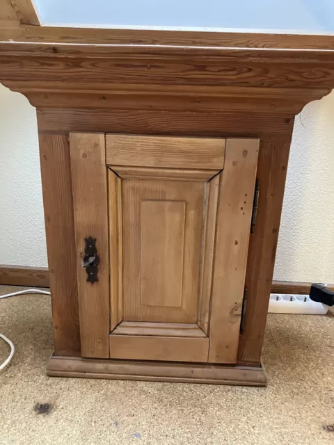 Arzneimittelschrank, kleiner Wandschrank, antik