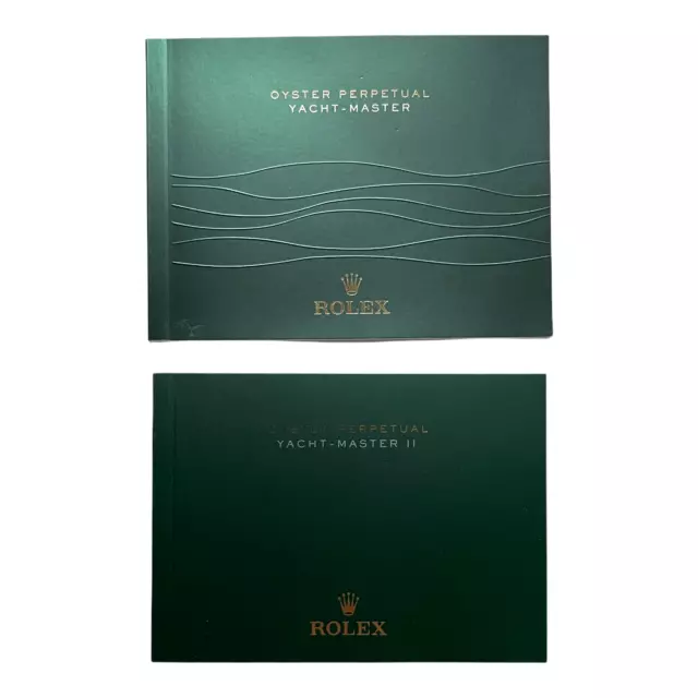 Rolex Yacht-Master / Yachtmaster Booklet, Various Years Available