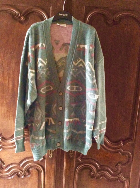 Gilet vintage, pierre monee