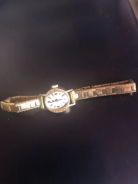 Montre Homme Benzer Plaquée Or 18 Carats – Modèle A2, Occasion, Montre Bracelet
