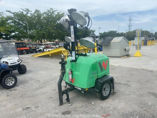 2017 Wacker Neuson LTV6L S/A Towable Light Tower 6kW Generator Diesel bidadoo