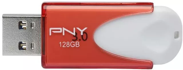 PNY Clé USB 3.0 Attaché 4  128 Go - Rouge ( jusqu'à 10 fois plus rapide ) 3