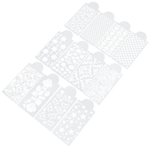 Kit Pochoirs Noël - Gnomes, Empreintes De Pas, Flocons De Neige En Bois - Déco Fenêtre, Mur, Sol