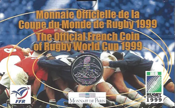 Série Euro France Coupe du Monde Rugby 1999 Bu