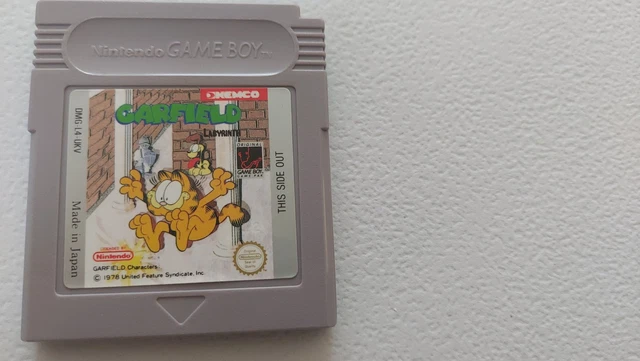 GAMEBOY COLOR GARFIELD Labyrinth game £12.60 - PicClick UK