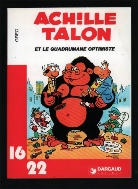 16/22 N°77 . Greg . Achille Talon Et Le Quadrumane Optimiste . 1980 .