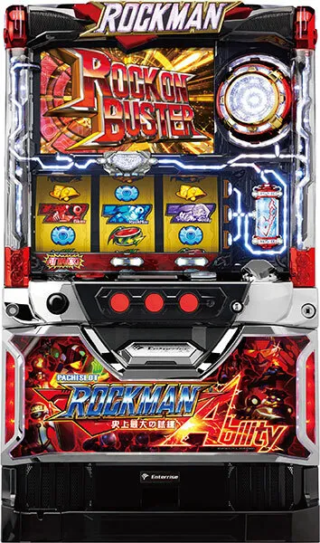 Spiky Rockman Ability skill Slot Pachi-Slot Pachislo Japanese Machine