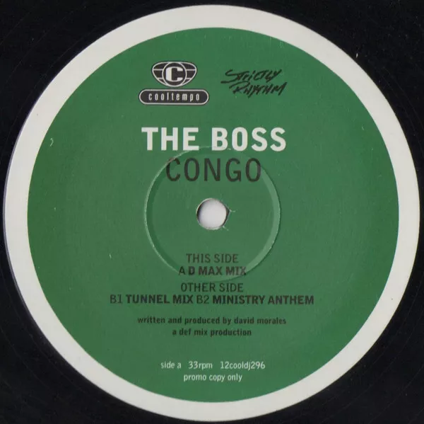 The Boss - Congo - Used Vinyl Record 12 - K6244z