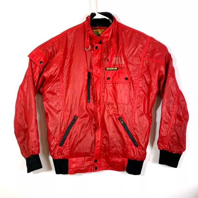 Jakewood Red White and Blue Butter Soft Leather Baseball Jacket (5XL) | HipHopCloset