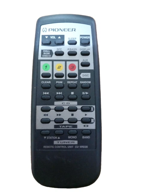 Chaîne Hi-Fi Pioneer XR-P760F Avec Chargeur 25 CD Et Double Cassette (pour Pièces)