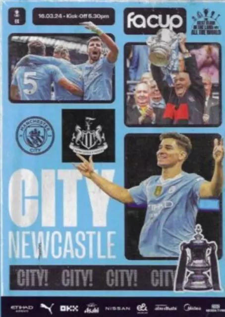 * 2023/24 - Man City Home Programmes - Choose From List *