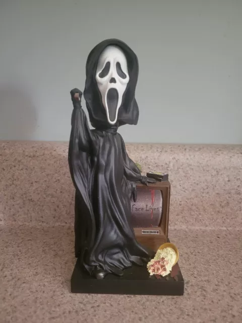 Royal Bobbles Ghost Face Bobblehead Hot Topic Exclusive Scream Horror Bloody NIB