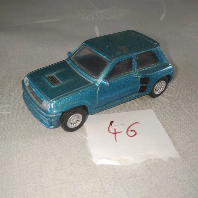 DV6832 NOREV 1/43 RENAULT R5 ALPINE TURBO BLEU METAL 1982 7711420085