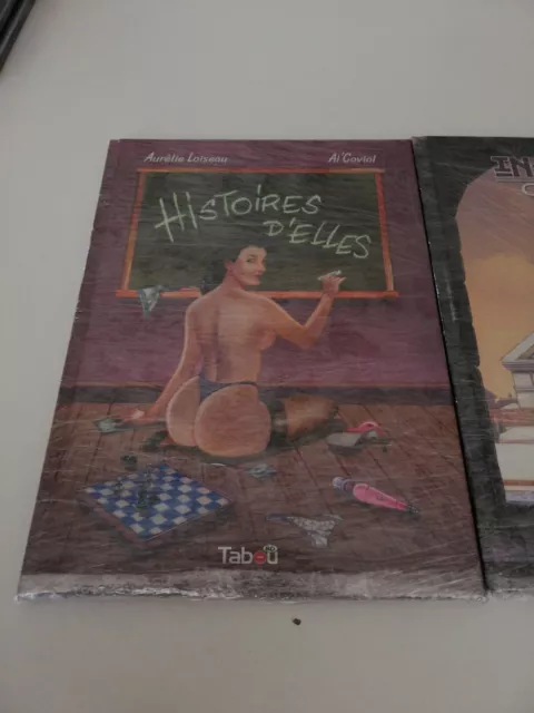 Bd pour adultes Histoires d elles Aurélie Loiseau NEUF édition bd tabou 2023