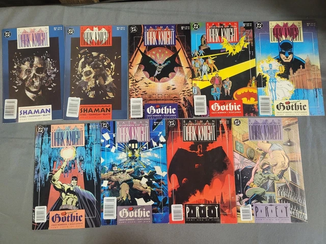 Batman Legends of The Dark Knight #4-12 (1989, DC) 9 Comic Lot