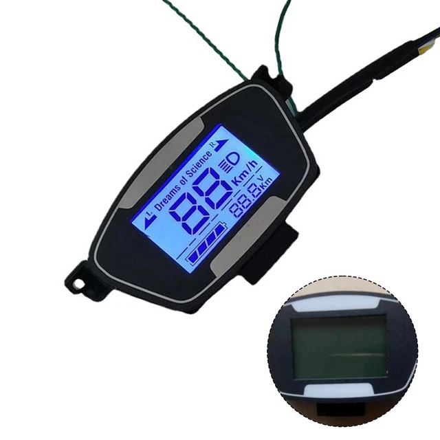 COMPTEUR NUMÉRIQUE ÉCRAN LCD pour vélo électrique compatible avec tramways  i EUR 9,96 - PicClick FR