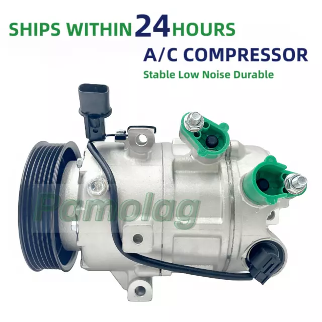 A/C Compressor For Hyundai Elantra, Elantra GT Kia Soul Forte5 Forte Koup Forte