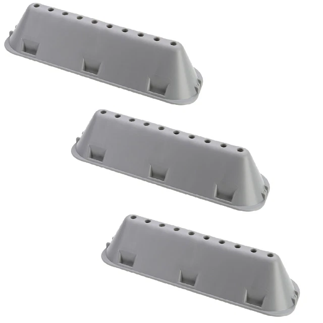 3x Indesit Washing Machine Drum Paddle Lifters – White Plastic Fins (C00268109) For AQ7F29IUK