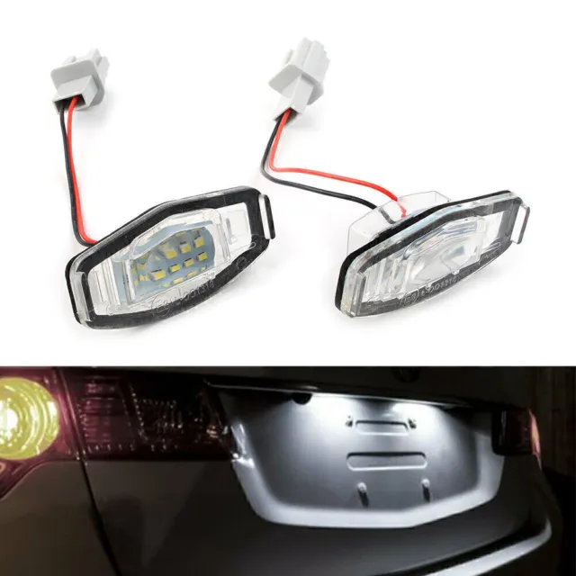 Canbus Error Free License Plate LED Light For Honda Accord Civic Acura TSX TL