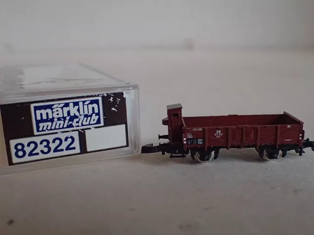 Märklin Offener Güterwagen mit Bremserhaus braun 671 543 DB 82322 Z miniclub OVP