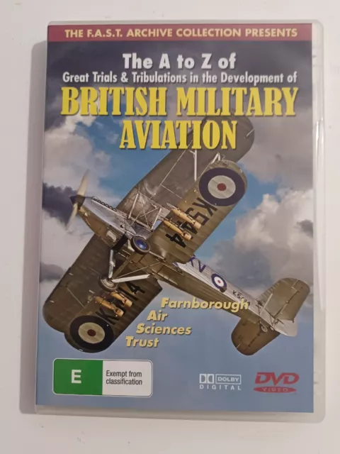Great Trials & Tribulations in the Development of British Military Aviation DVD