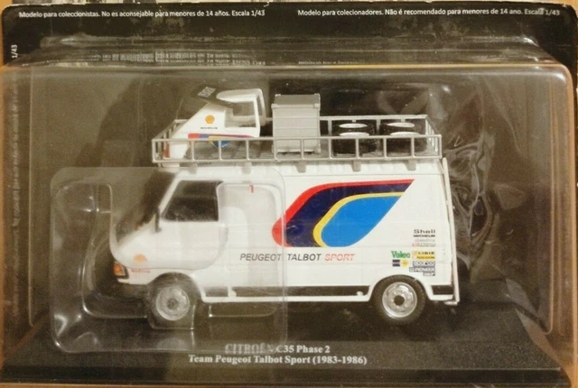Citroën C35 Assistance Peugeot Talbot Sport 1986 1:18 - Laudo Racing - Camion - Die Cast - Modèle