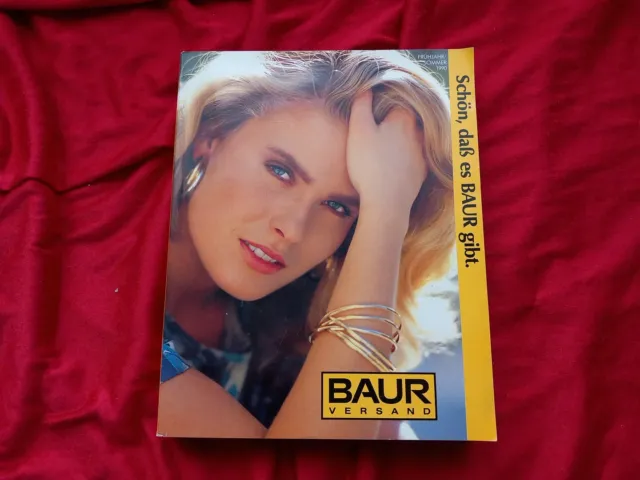 BAUR Katalog Frühjahr Sommer 1990 - vintage Versandhauskatalog #668