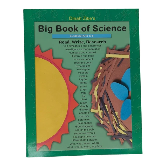 *BRAND NEW* Big Book of Science Elementary K-6, Zike, Homeschool Teacher Class *BRAND NEW* Big Book of Science Elementary K-6, Zike, Homeschool Teacher Class