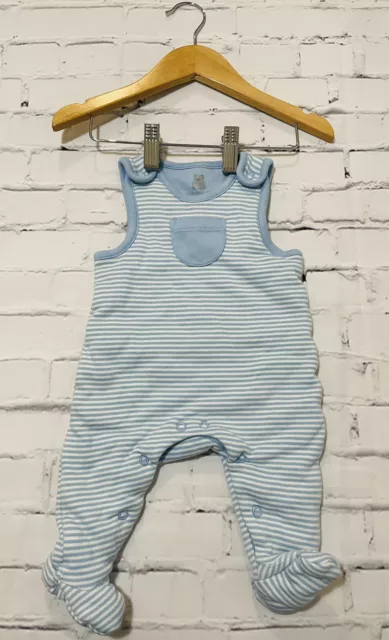 Baby Boys 0-3 Months Clothes Cute Dungarees Outfit  *We Combine Shipping*