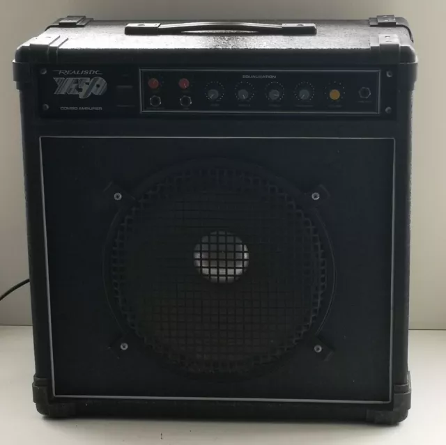 Realistic X50 X-50 Combo Amplifier - Keyboard / Mic - 50x50x27cm 19kg
