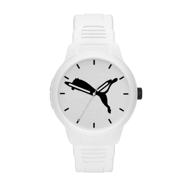 Orologio Uomo PUMA RESET P5012 Silicone Bianco Sportivo