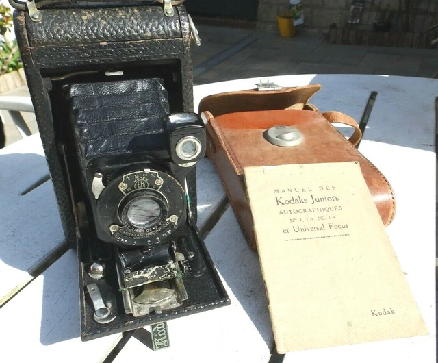 Appareil Photo Ancien à Soufflet KODAK N° 3 A Autographic - Format Carte Postale