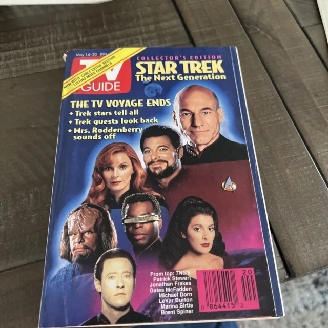 Vintage TV Guide Star Trek TNG Finale Collector's Edition May 14-20 1994