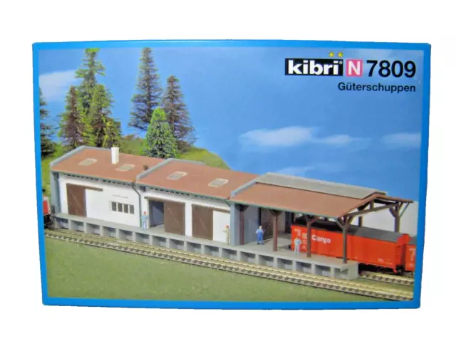 Kibri N 7809 - Magazzino merci con tettoia coperta