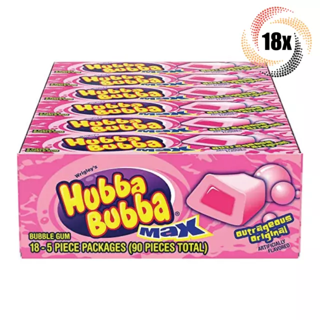 6 x Wrigley´s Hubba Bubba Chewing Gum Rolls (Cola) 336g New from Germany