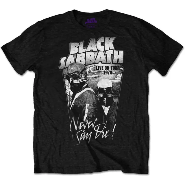 Black Sabbath Never Say Die 1978 Tour Shirt S-XXL T-Shirt Official Band Tshirt