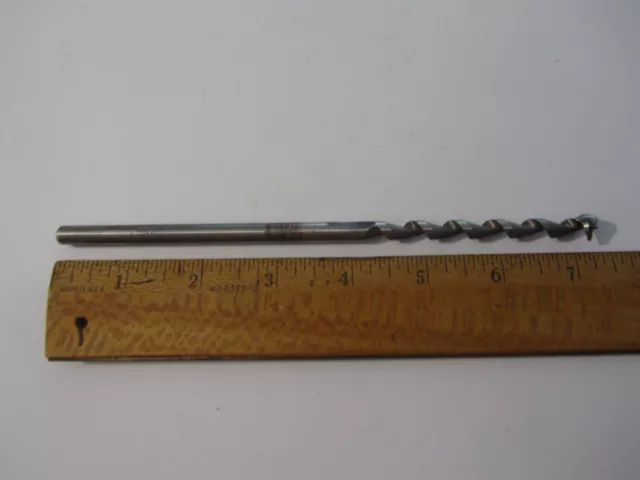 Broca de mortaza D462 Delta 3/8"", vástago 14/64, gato # 17-918, usada 3/8