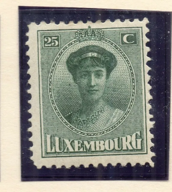 Luxembourg 1921-22 Early Issue Fine Mint Hinged 25c. NW-134155