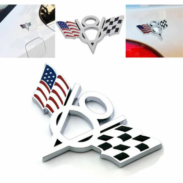AUTOCOLLANT UNIVERSEL D'INSIGNE 3D d'emblème de voiture de drapeau