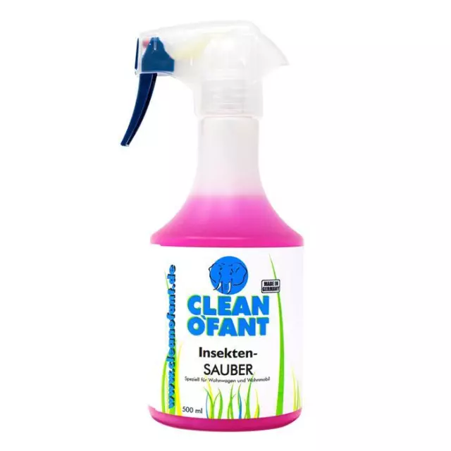 CLEANOFANT Insekten-Entferner 500ml Caravana Autocaravana Camper Gfk Laca